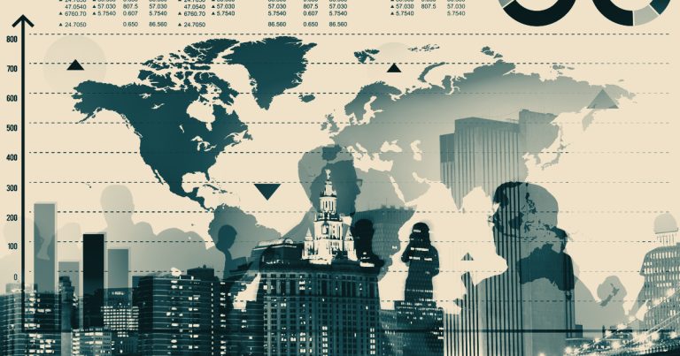 World map with performance data and lift arrows — geo holdout incrementality testing